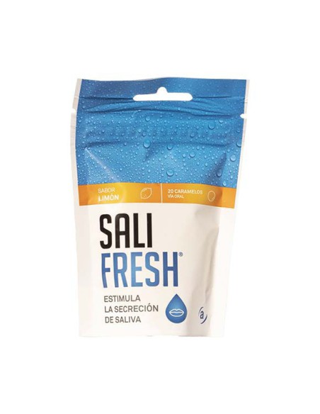 SALIFRESH 20 CARAMELOS SABOR LIMON