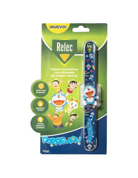 RELEC PULSERA AROMATICA 1 UNIDAD DORAEMON