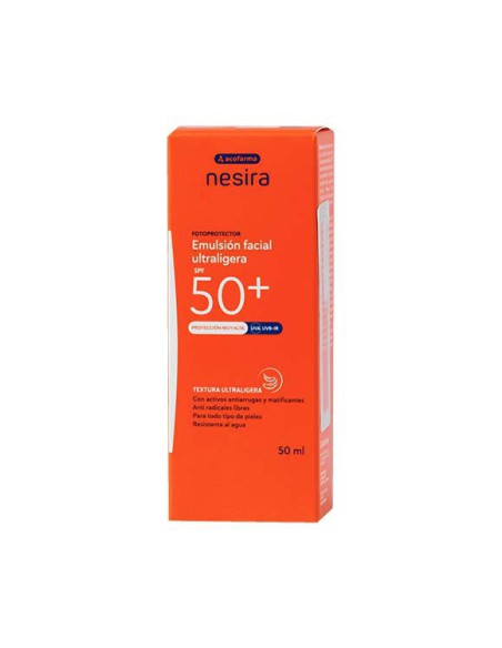 ACOFAR SPF50+EMULSION FACIAL ULTRALIGERA 50 ML
