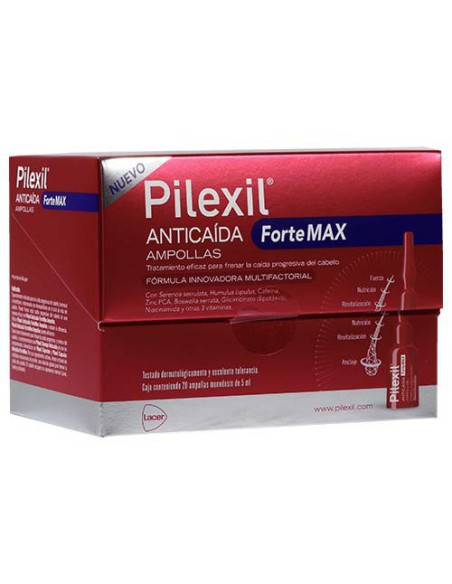 PILEXIL FORTEMAX 20 AMPOLLAS 5 ML