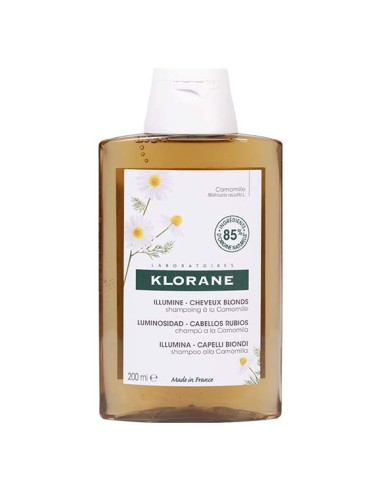 CHAMPU KLORANE CAMOMILA 200 ML.