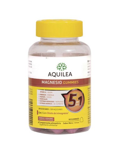 AQUILEA MAGNESIO GUMMIES 60 GOMINOLAS...