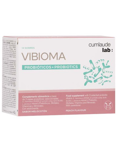 CUMLAUDE  VIBIOMA 14 SOBRES 3 G SABOR...