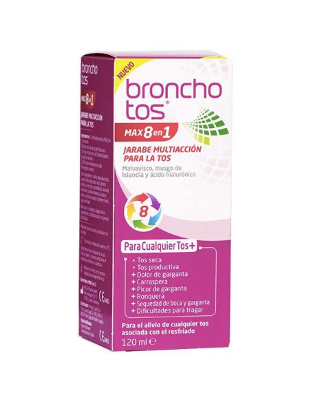 BRONCHOTOS MAX 8 EN 1 1 FRASCO 120 ML