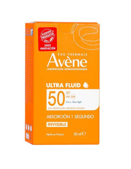 AVENE ULTRA FLUIDO INVISIBLE SPF 50 ENVASE 50 ML