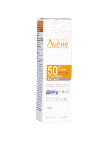 AVENE SOLAR ANTIEDAD 50+ FLUIDO 40ML