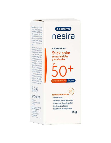 ACOFARDERM SPF 50+ ZONAS SENSIBLES STICK  50 ML