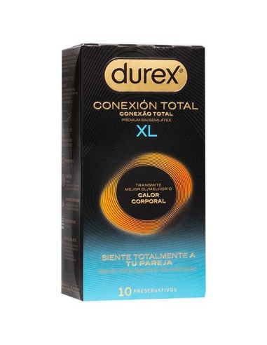 DUREX CONEXION TOTAL XL 10 PRESERVATIVOS