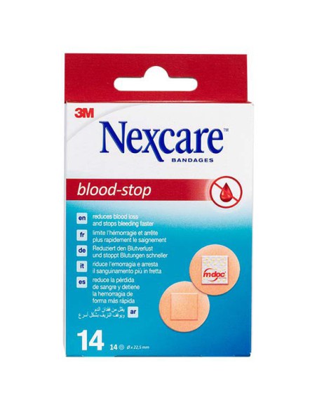 NEXCARE BLOOD STOP APOSITO REDONDO 22.5 MM