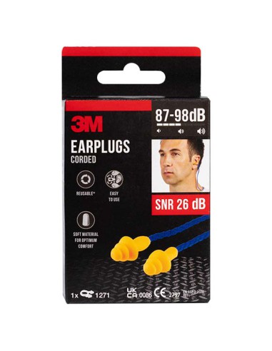 TAPONES OIDO 3M SILICONA ADULTOS