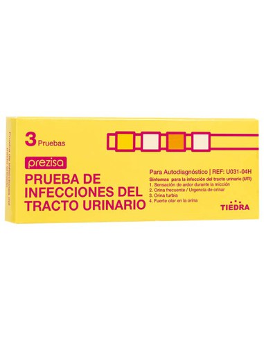 TEST DETECCION INFECCION URINARIA...