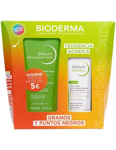 BIODERMA PACK SEBIUM KERATO+ GEL...