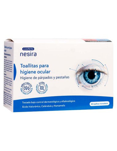 NESIRA TOALLITAS PARA HIGIENE OCULAR...