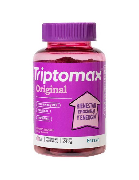 TRIPTOMAX ORIGINAL 60 GUMMIES SABOR MORA