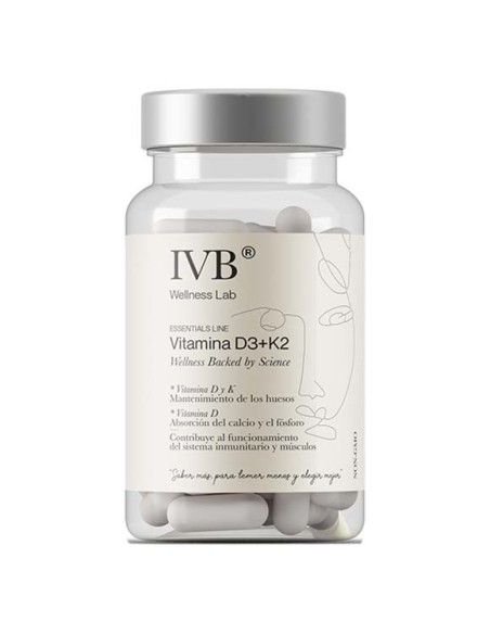 IVB VITAMINA D3+K2 60 CAPSULAS