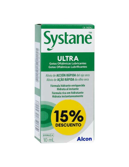 SYSTANE ULTRA GOTAS OFTALMICAS 10 ML.