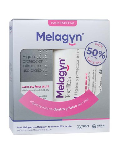 MELAGYN GEL INTIMO + TOALLITAS