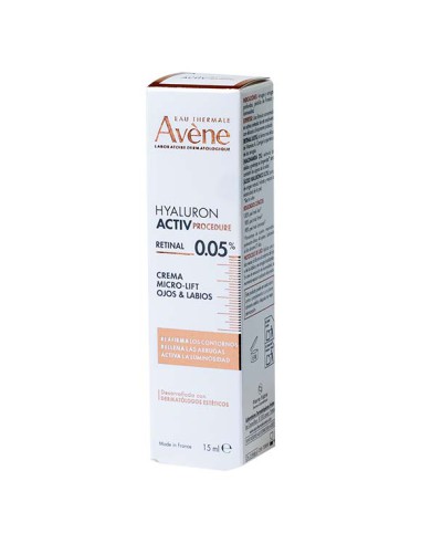 AVENE HYALURON ACTIV RETINAL OJOS Y...