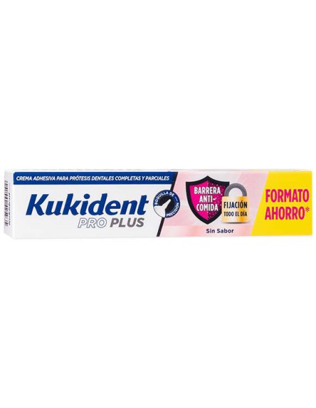 KUKIDENT PRO PLUS EFECTO SELLADO SIN SABOR 57 G