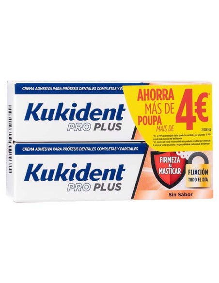 KUKIDENT PRO PLUS DUPLO DE 40 GRAMOS
