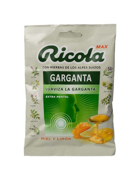 RICOLA MAX CARAMELOS BOLSA AZUCAR MIEL LIMON