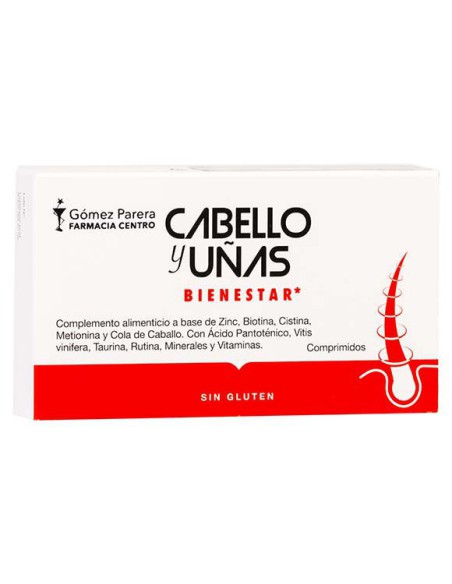 GOMEZ PARERA CABELLO Y UÑAS 30 COMPRIMIDOS