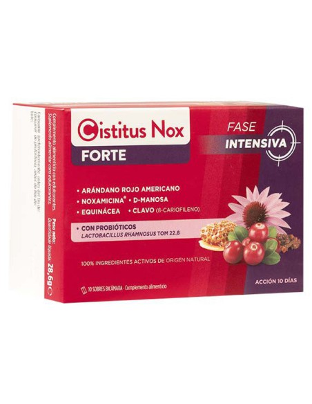 CISTITUS NOX FORTE PROBIOTICOS 10 SOBRE BICAMARA