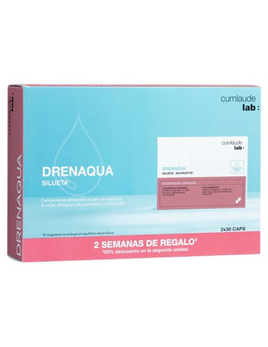 CUMLAUDE DRENAQUA PROMOCION 50% 2 UNIDAD