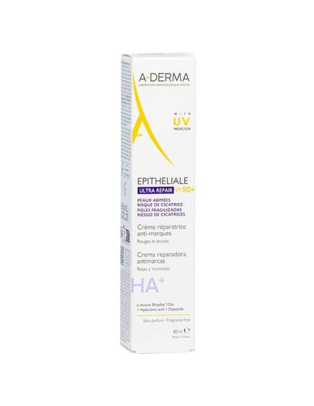 A-DERMA EPITHELIALE A.H. ULTRA SPF 50+ CREMA REP