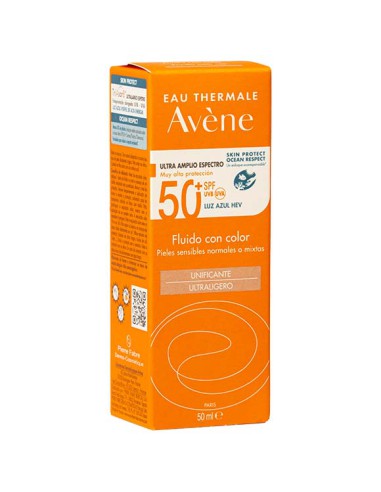 AVENE FLUIDO COLOREADO SPF-50+ 50 ML