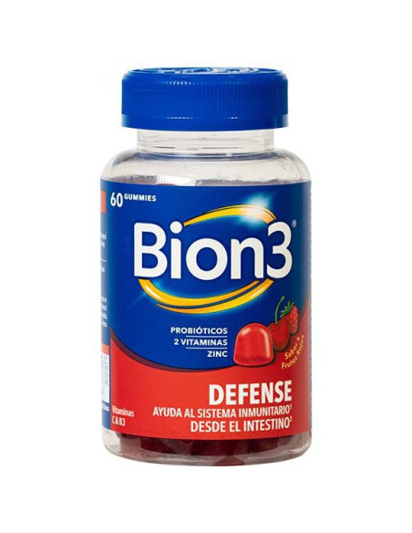 BION 3 DEFENSE 60 GUMMIES SABOR FRUTOS ROJOS