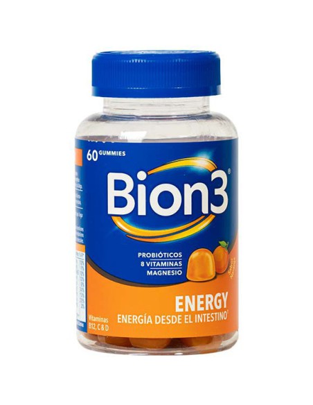 BION 3 ENERGY 60 GUMMIES SABOR NARANJA
