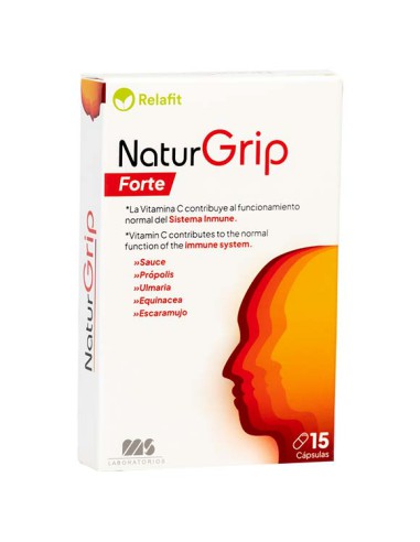 RELAFIT NATURGRIP FORTE 15 CAPSULAS