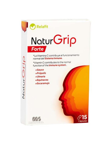 RELAFIT NATURGRIP FORTE 15 CAPSULAS