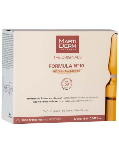 MARTIDERM FORMULA Nº 10 HD COLOR TOUCH SPF 30 10