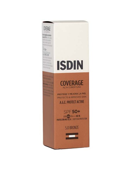 ISDIN COVERAGE SPF 50+ COLOR 5.0 BRONZE
