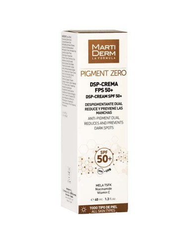 MARTIDERM DSP FPS 50 DESPIGMENTANTE 40 ML.