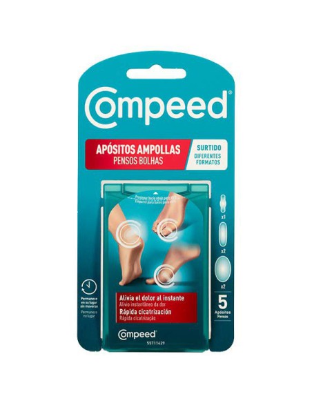 COMPEED AMPOLLAS HIDROCOLOIDE SURTIDO 5 U