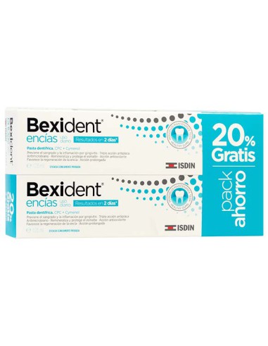 DUO BEXIDENT ENC DIARI PASTA 2X125ML...