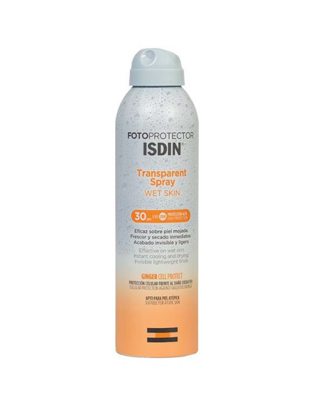 ISDIN FP TRANSPARENT SPRAY WET SKIN SPF30 250ML