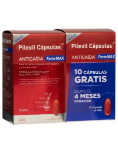 PILEXIL FORTE MAX DUPLO 60 CAPSULAS+10 CAPSULAS