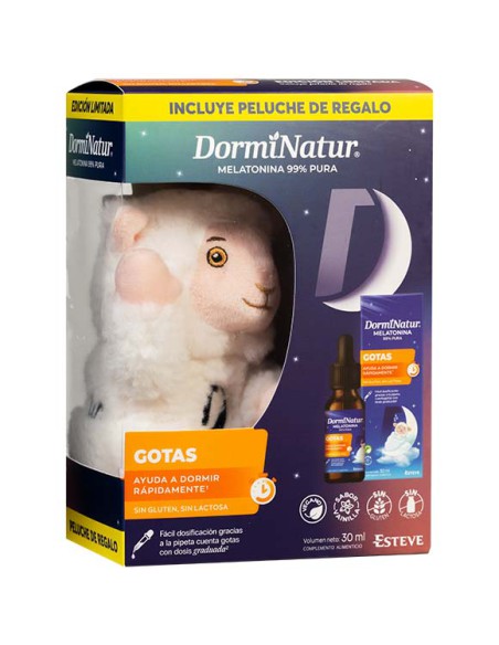 DORMINATUR GOTAS PACK PROMO PELUCHE