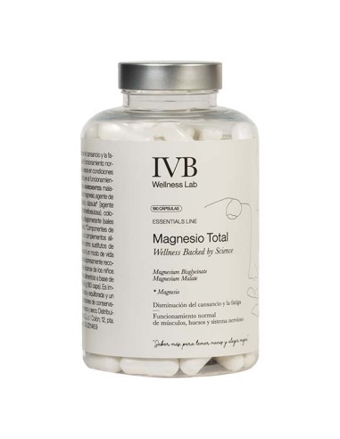IVB MAGNESIO TOTAL 180 CAPSULAS