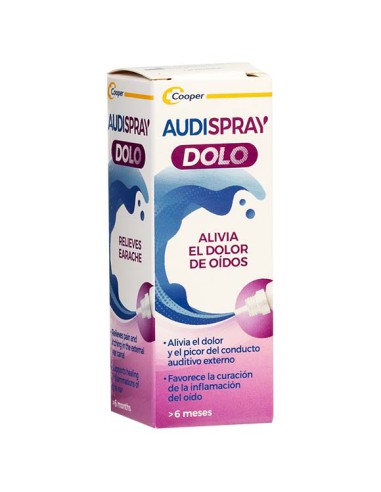 AUDISPRAY DOLO GOTAS OTICAS 1 ENVASE 7 G