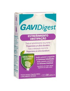 GAVIDIGEST ESTREÑIMIENTO 30 CAPSULAS