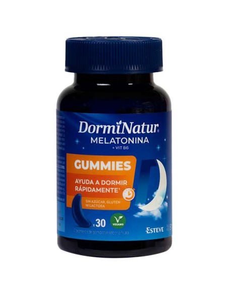 DORMINATUR GUMMIES 30 CARAMELOS DE GOMA SABOR FR