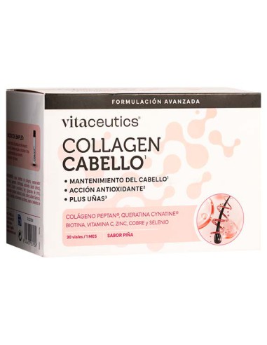 VITACEUTICS COLLAGEN CABELLO 30 VIALES 25 ML SAB