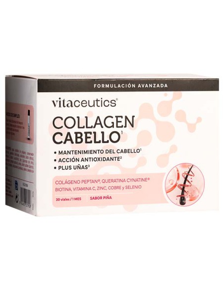 VITACEUTICS COLLAGEN CABELLO 30 VIALES 25 ML SAB