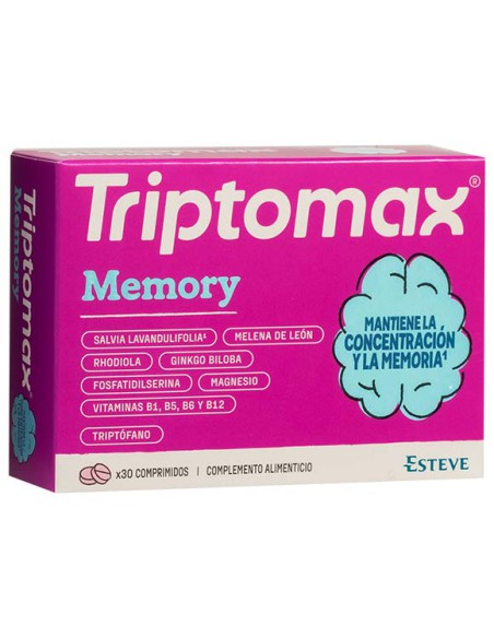 TRIPTOMAX MEMORY 30 COMPRIMIDOS