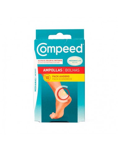 COMPEED AMPOLLAS  MEDIANA 10 UNIDADES PACK AHORR